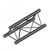 Trabes Standard 25 SP Trio Truss mt 1.0 метра ферма треугольного сечения 223х223 мм, алюминий,основная труба 50х2 мм, перемычки 12х1,5 мм, соединительные элементы - трубчатые вставки - не включены в комплект