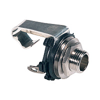 Proel PP300 разъем панельный  JACK 1/4" TS моно, 6.3 мм, "мама"