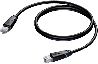 Procab CLD500/0.5 Кабель витой пары категории CAT5e, разъем RJ45 (вилка-вилка), 0.5 м