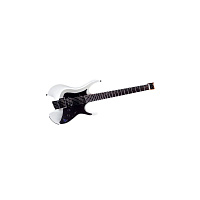 Mooer GTRS W800 Pearl White  Электрогитара со встроенным процессором, HH, headless, цвет Pearl White