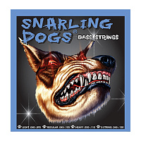 D'Andrea SDN50  Струны для бас-гитары, серия Snarling Dogs, калибр: 50 - 70 - 85 - 110, обмотка никель, натяжение сильное