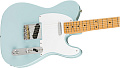 FENDER VINTERA '50S Telecaster SONIC BLUE электрогитара, цвет голубой, в комплекте чехол