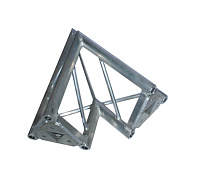 Truss-Master T3030-60-2 Стыковочный узел для двух модулей, треугольной конфигурации, угол 60°, диаметр и толщина стенки трубок: основа 50x2.0 мм, распорки 16x2.0 мм