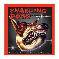 D'Andrea SDN10  Струны для электрогитары, серия Snarling Dogs, калибр: 10 - 13 - 17 - 26 - 36 - 46, обмотка никель, натяжение лёгкое