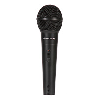 Peavey PVi 100 XLR  динамический кардиоидный микрофон для речи и вокала, кабель XLR-XLR 6 метров в комплекте