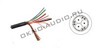 Mogami 3227-08 цифровой мультикабель HIGH SPEED SERIAL TRANSMISSION CABLE 7,3 мм. чёрный