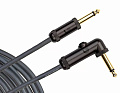 PLANET WAVES PW-AGRA-10 кабель инструментальный, джек - угловой джек, длина 3.05 метра, кнопка вкл/выкл