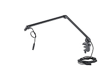K&M 23860-321-55  стойка для микрофона, пантограф, держит до 1,5 кг, вес 1,2 кг, 460-960 мм