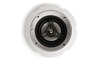 Current Audio FIT652FL Акустика 6,5" в потолок, двухполосная, 38Гц-20кГц, 5-125 Ватт, 8, 6 или 4 Ом, материал вуфера - алюминий, твитера - алюминий