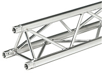 Trabes Euro 29 Trio Truss mt 1.0 метра ферма треугольного сечения 257х257 мм, алюминий,основная труба 50х2 мм, перемычки 20х2 мм, соединительные элементы - алюминиевые конические вставки не включены в комплект