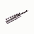 Proel AT300 Переходник XLR3 - папа - моноджек 6.3 мм