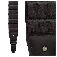Mono M80-BTY-BLK (L) Ремень для гитары/бас-гитары, черный. (47"-59")