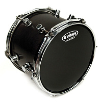 EVANS B12ONX2  пластик 12" Onyx 2-ply для для том-тома двойной, черное матовое покрытие