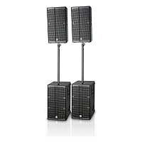 HK AUDIO Linear5 Club Pack комплект АС, 2 x L5 112 FA, 2 x L Sub 1200 A, 2 штанги для АС, чехлы