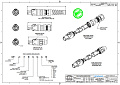 Amphenol SP2FS  Кабельный разъем SPEAKON, 2 контакта, корпус из термопластика  (контакты под пайку)