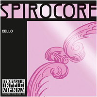 THOMASTIK S32 Spirocore одиночная струна для виолончели, G (соль), 4/4 Medium