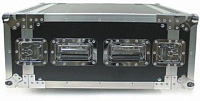 SLCASE R6UE рэковый кейс, 2 съемных крышки, 6 высот, 9 мм фанера, без колес