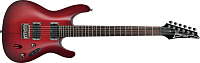 IBANEZ S521-BBS BLACKBERRY SUNBURST 6-струнная электрогитара, цвет тёмно-красный санбёрст
