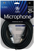 PLANET WAVES PW-GM-25 микрофонный кабель Jack-XLR симметричный, 7,62 м.