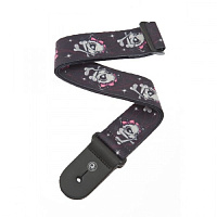 PLANET WAVES 50LT03 гитарный ремень, серия Lethal Threat™, рисунок Miss Skull