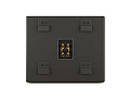 CVGAUDIO SUBone model A-6/BL Настенный пассивный сабвуфер, 6.5", 4 Ом, 80 Вт (RMS)/160 Вт (max), для внешнего кроссирования, фазоинвертор, цвет черный