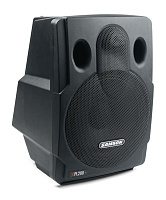 SAMSON Expedition XPL200 активная акустическая система, 12" НЧ, 1" ВЧ, 250 Вт, 60 Гц - 15 кГц, размеры 371х441х539 мм, вес 19 кг, пластиковый корпус, колеса и выдвижная ручка для транспортировки