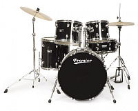 PREMIER 6190-S BK Ударная установка 5 барабанов, серия Olympic Wrap, тип STAGE20, цвет черный