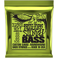 ERNIE BALL 2852  струны для бас-гитары Nickel Bass Regular Slinky Short Scale (50-105)