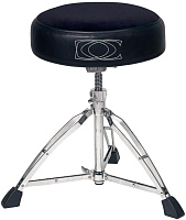DRUMCRAFT DC 2.3 Drummer Throne Round Стул барабанщика, круглое винтовое сидение, двойные ноги, хром
