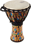 TOCA SFDMX-9K джембе 9", цвет Kente Cloth, механическая система настройки