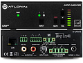 ATLONA AT-GAIN-60 Усилитель 60 Вт, 4/8 Ом x2, 24 В/70 В/100 В x1, Plenum Rated