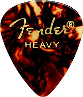 FENDER CLASSIC SHELL (12PK) HVY медиатор жесткий классический