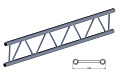 Involight IFX29-100  Ферма плоская, прямая, 1 метр, 290 мм, труба 50 мм (2 шт. CC29SET)