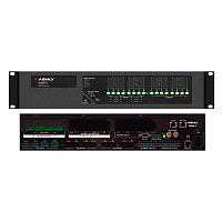 Ashly ne8800  Матричный микшер, 8 входов, 8 выходов, Ethernet, DSP, подавитель обратной связи