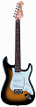 CRUZER ST-120/3TS  6-струнная электрогитара - sunburst, SSS, 1V2T, 5-поз. перекл., 22 лада, страт