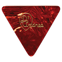 D'Andrea RG355 .96HV  Медиатор гитарный, материал целлулоид, толщина 0.96 мм, жёсткий, серия Non-standard shell, форма треугольник, упаковка 72 шт.
