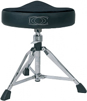DrumCraft DC 2.2 Saddle seat стул барабанщика, винтовое мотоседло, двойные ножки, хром