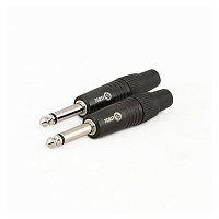 PROCAST cable TR-6.3/6/M/M Разъем TR Jack 6.3 мм (male), MONO/UNBALANCE, черный