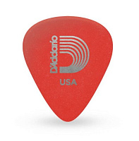 PLANET WAVES 1DRD1-10 медиаторы серии Duralin, Super Light, 0.50 мм, цвет красный, 10 штук