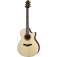CRAFTER STG G-28ce  электроакустическая гитара, верхняя дека - массив ели, корпус - черное дерево