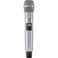 SHURE AD2/K9HSN G56 470-636 MHz Ручной передатчик системы Axient Digital с капсюлем KSM9HS. Цвет никель. RTD