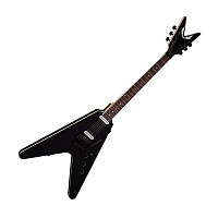 DEAN VX F BKS  электрогитара, 22 лада, 24 3/4", HH, 2V+1T, Floyd Rose, цвет черный, Индия