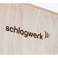 SCHLAGWERK CP118  Кахон серии X-One, принт Fingerprint, цвет натуральный, размер 45 см