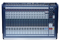 Soundcraft GB2-24 микшерный пульт 24 канала, 24 моно, 2 стерео, 4 подгрупп, 6 ауксов, 6х2 матрица, индикатор наличия сигнала и пика на каждом канале, выходные LED индикаторы – право, лево