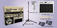 CHERUB DP-1008 Pack Digital Drum Pad электронная перкуссия, 6 чувствительных к силе удара пэдов