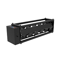SFAT ENERGY RAINFETTI (STANDART VERSION) Линейный прибор, создающий эффект сброса расходного материала сплошной полосой длиной порядка одного метра. Прибор подойдет для сброса искусственных листьев, лепестков цветов и др.