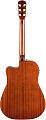 FENDER CD-140SCE DREAD AM W/CASE электроакустическая гитара, цвет натуральный, в комплекте кейс