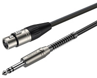 ROXTONE SMXJ220/10 Кабель микрофонный XLR мама - 6.3 мм джек стерео, длина 10 метров