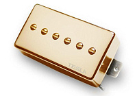 Tesla OPUS-2/GD/NE Neck. Звукосниматель, мини, золотая крышка