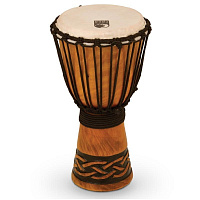 TOCA TODJ-8CK Origins Series Wood Rope Tuned Wood Djembe Celtic Knot Small джембе, 8"х16"